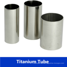 Tubo / tubo de titanio soldado ASTM B338 para el intercambiador de calor con precio de fábrica